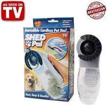 Shed pal vacuum hair remover grooming dogs cats pets