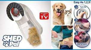 Shed pal vacuum hair remover grooming dogs cats pets