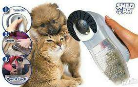 Shed pal vacuum hair remover grooming dogs cats pets