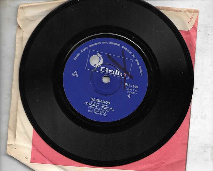 BARBADOS- TYPICALLY TROPICAL (SEVEN SINGLE)