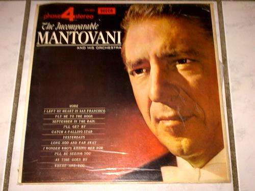 The Incomparable Mantovani and His Orchestra LP Vinyl Record