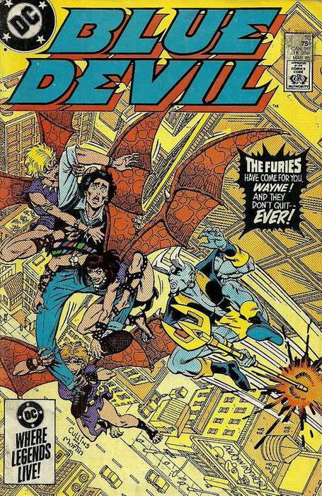 BLUE DEVIL - Issue # 10 Mar 1985