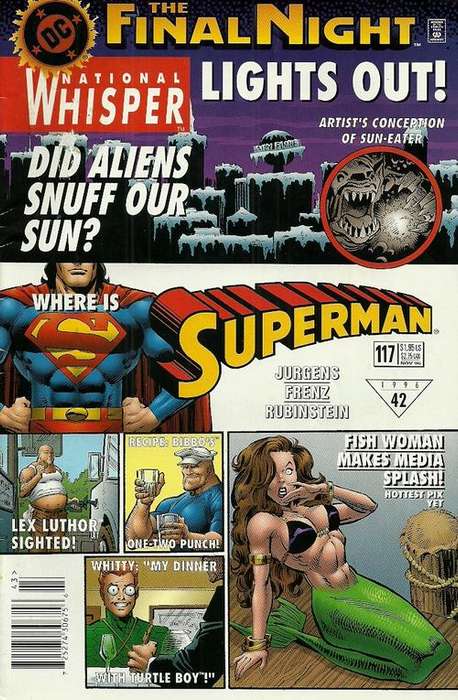 THE FINAL NIGHT : SUPERMAN  - Issue # 117 Nov 1996