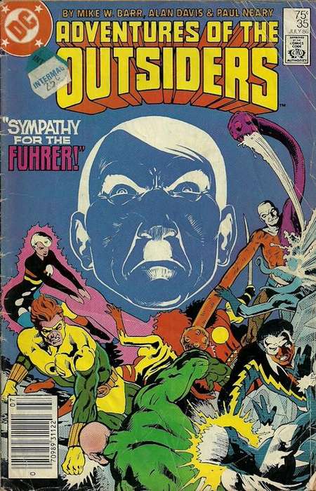 ADVENTURES OF THE OUTSIDERS - Issue # 35 July 1986