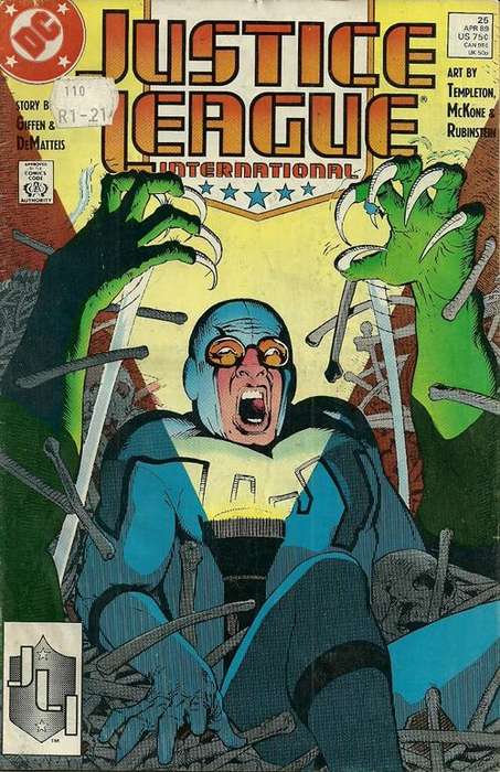 JUSTICE LEAGUE INTERNATIONAL - Issue # 25 Apr 1989