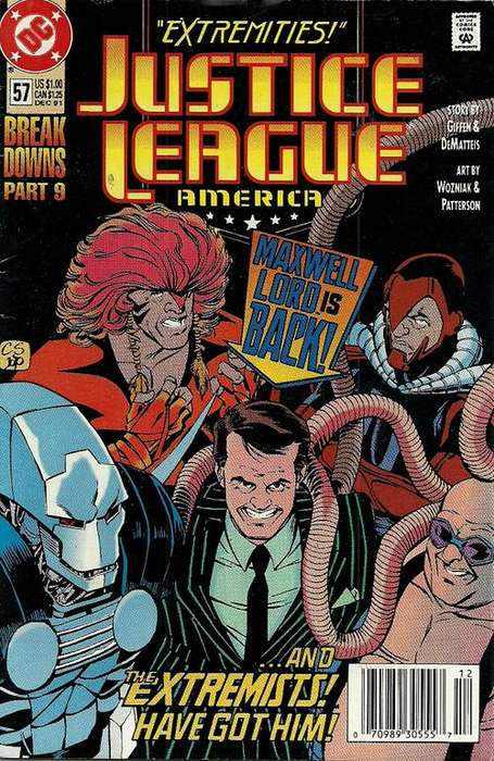 JUSTICE LEAGUE AMERICA - Issue # 57 Dec 1991