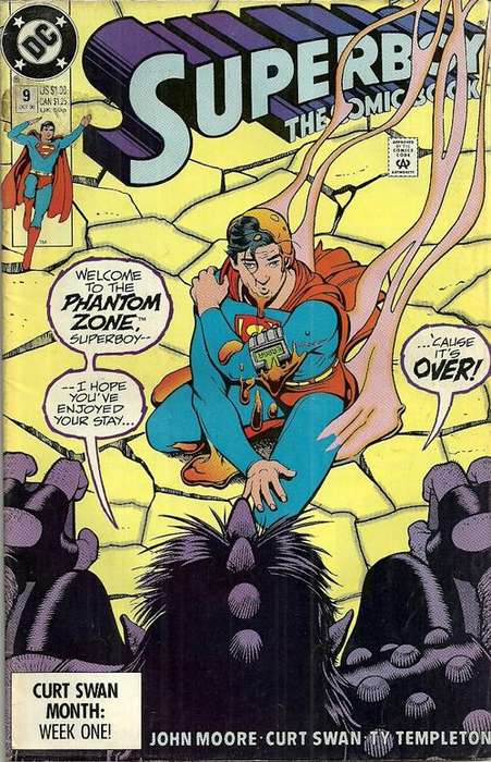 SUPERBOY - Issue # 9 Oct 1990