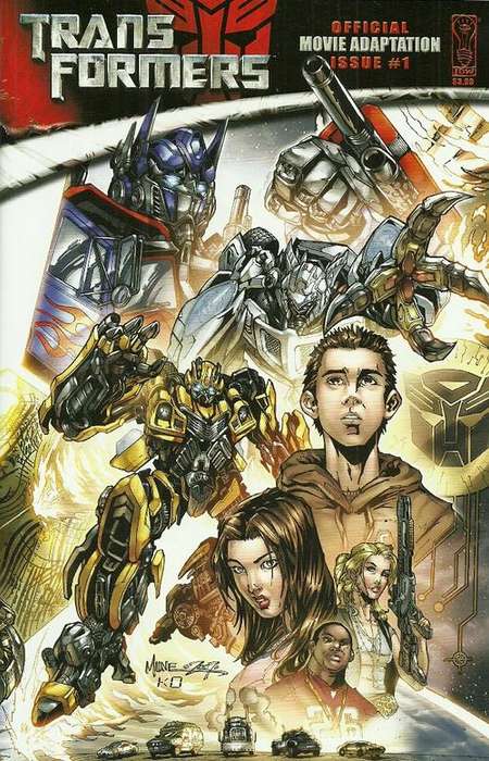 TRANSFORMERS  - OFFICIAL MOVIE ADAPTATION Issue # 1 June 2007