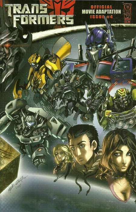 TRANSFORMERS  - OFFICIAL MOVIE ADAPTATION Issue # 4 June 2007
