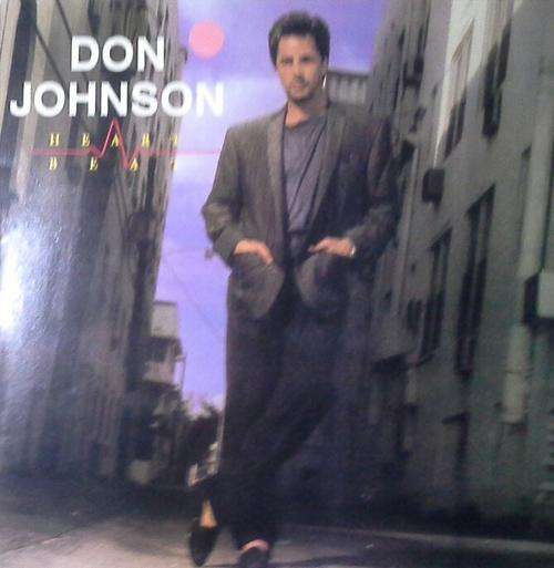 DON JOHNSON - HEART BEAT LP Vinyl Record