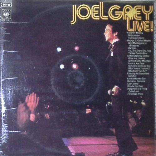JOEL GREY - LIVE ! LP Vinyl Records
