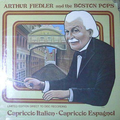 Arthur Fiedler and the Boston Pops - Capriccio Italien LP Vinyl Record