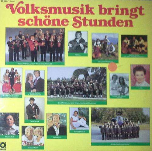 Volksmusik Bringt Schone Stunden LP Vinyl Record