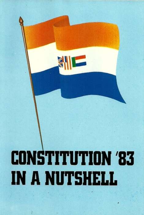 South African National Party - Constitution `83 in a Nutshell Brochure
