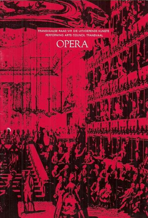 1975 Transvaal Opera - Don Carlos Performance Programme