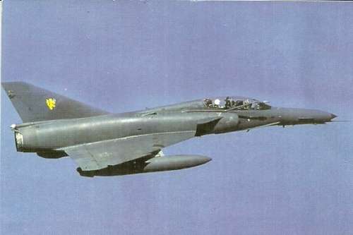 Cheetah D Striker Fighter - South Africa Postcard
