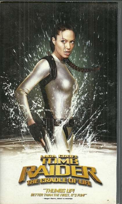TOMB RAIDER : The Cradle of Life - VHS Tape