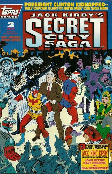 Secret City Saga - Issue # 2 June 1993