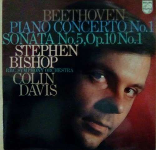 Beethoven Piano Concertos No.1, Sonata No.5, Op.10 No.1 - Colin Davis LP Vinyl Record