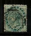 India - 1882 Queen Victoria 1/2 Anna Stamp Fine Used