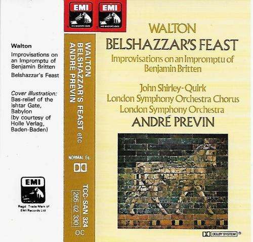 Walton - Belshazzar`s Feast Cassette Tape