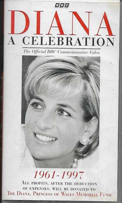 Diana : A Celebration - The Official BBC Commemorative Video VHS Tape