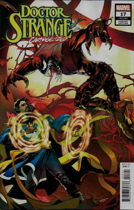 Doctor Strange Issue 17 Oct 2019 Carnage-ized Variant
