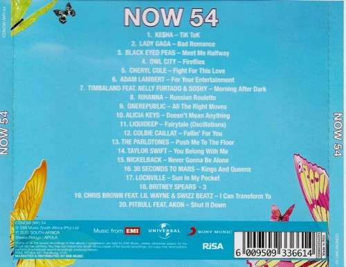 NOW That`s What I Call Music! 54 (CD)