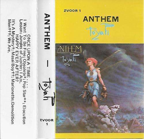 Toyah - Anthem Cassette Tape