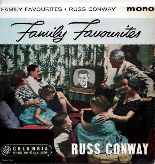 Russ Conway - Family Favourites 7` Single Vinyl Record