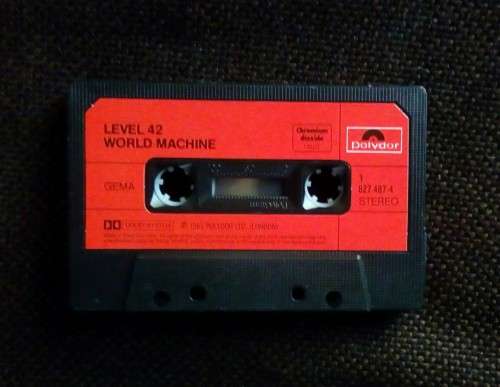 Level 42 - World Machine Cassette Tape - Germany Edition