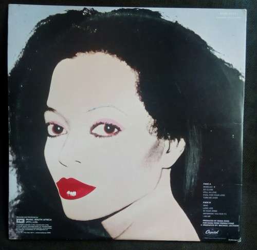 Diana Ross - Silk Electric LP Vinyl Record