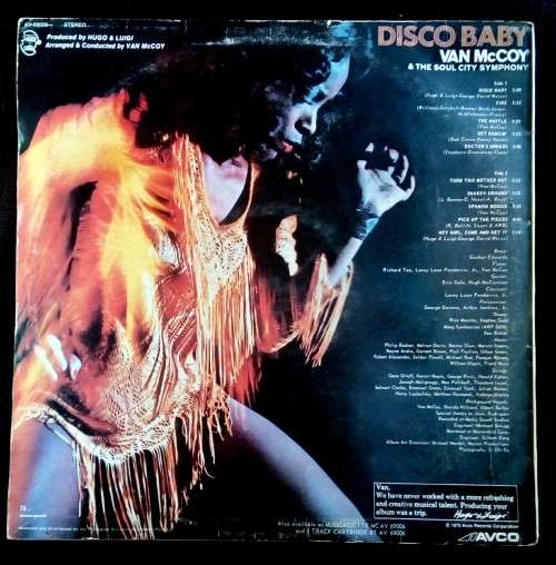 Van McCoy & The Soul City Symphony - Disco Baby LP Vinyl Record