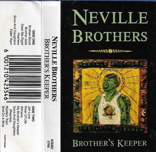 Neville Brothers - Brother`s Keeper Cassette Tape