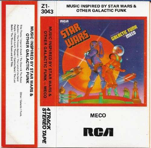 Meco - Star Wars & Other Galactic Funk Cassette Tape