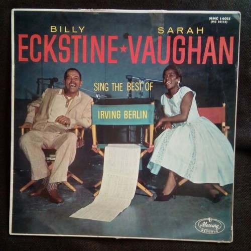 Sarah Vaughan and Billy Eckstein Sings The Best of Irving Berlin LP Vinyl Record - UK Pressing