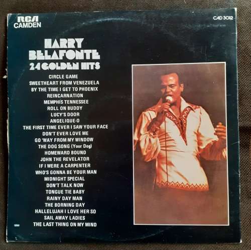 Harry Belafonte - 24 Golden Hits Double LP Vinyl Record Set
