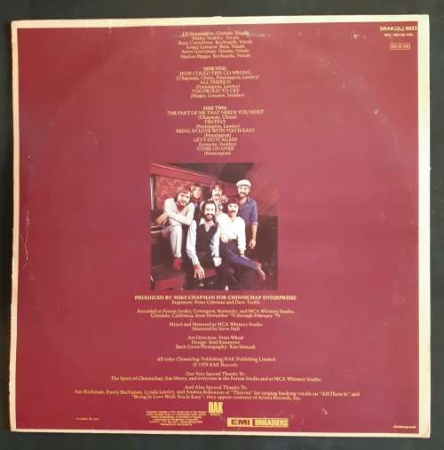 Exile - All There Is LP Record