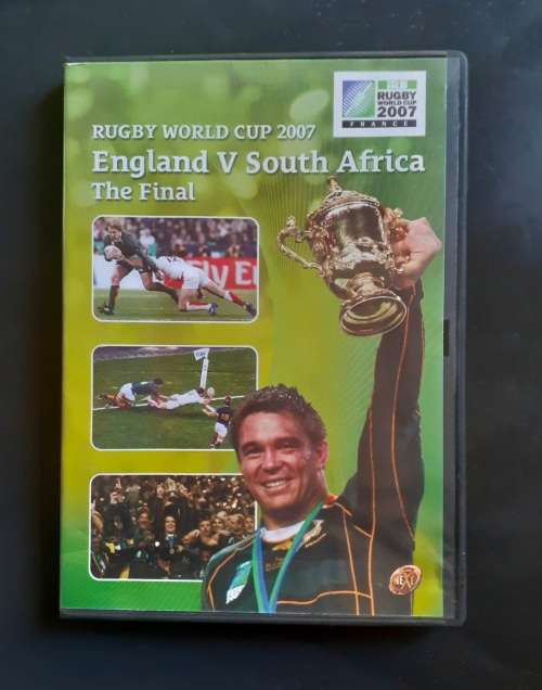 England vs South Africa 2007 Rugby World Cup Final Match (DVD)