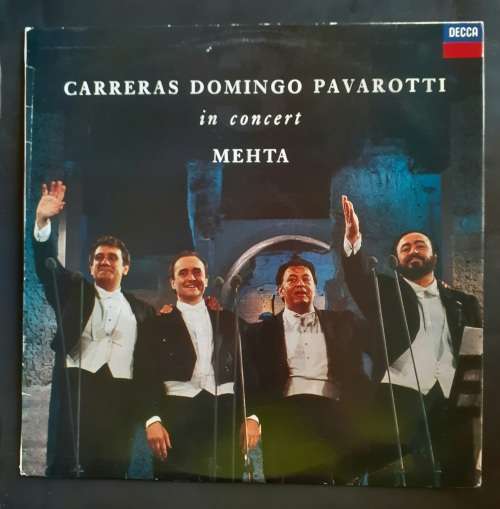Jose Carreras, Placido Domingo, Luciano Pavarotti - In Concert LP Vinyl Record