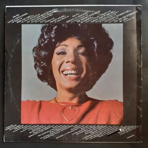 Shirley Bassey - Nobody Does It Like Me LP Vinyl Record