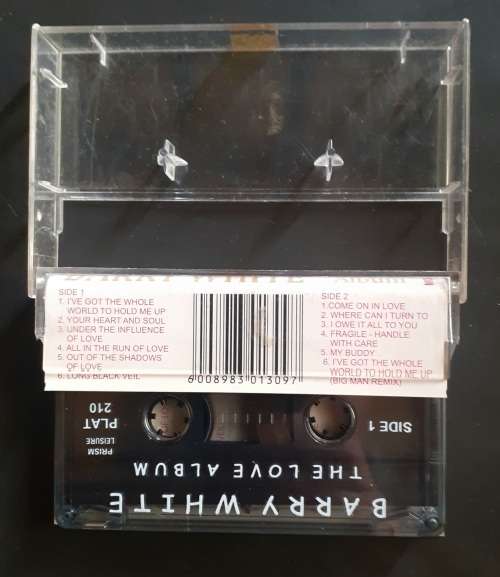 Barry White - Your Heart & Soul (The Love Album) Cassette Tape