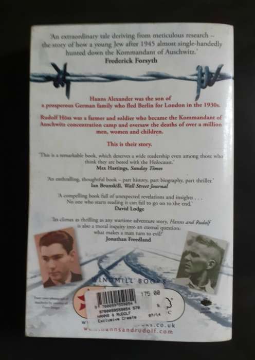Hannes and Rudolf - The German Jew & The Hunt For The Kommandant of Auschwitz