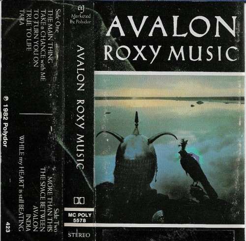 Roxy Music - Avalon Cassette Tape