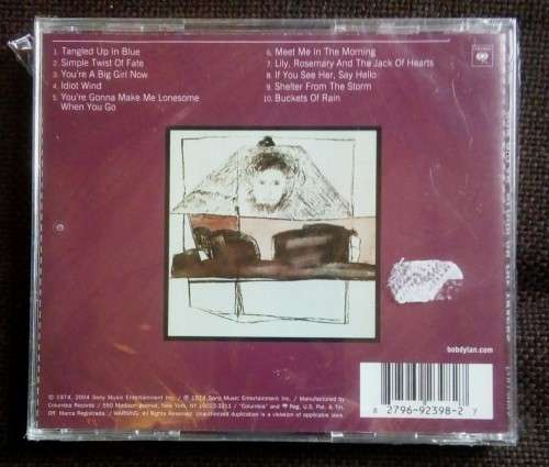 Bob Dylan - Blood On The Tracks (CD) (New and Sealed)