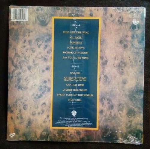 Christopher Cross - The Best Of Christopher Cross LP Vinyl Record ( New & Sealed )