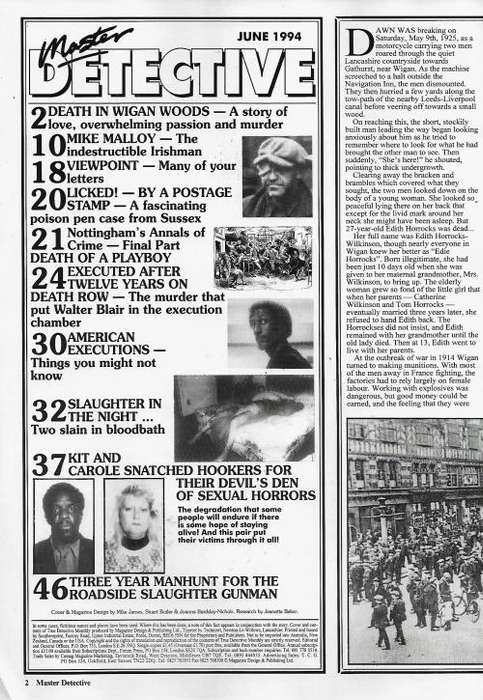 Master Detective Magazine - June 1994 Issue