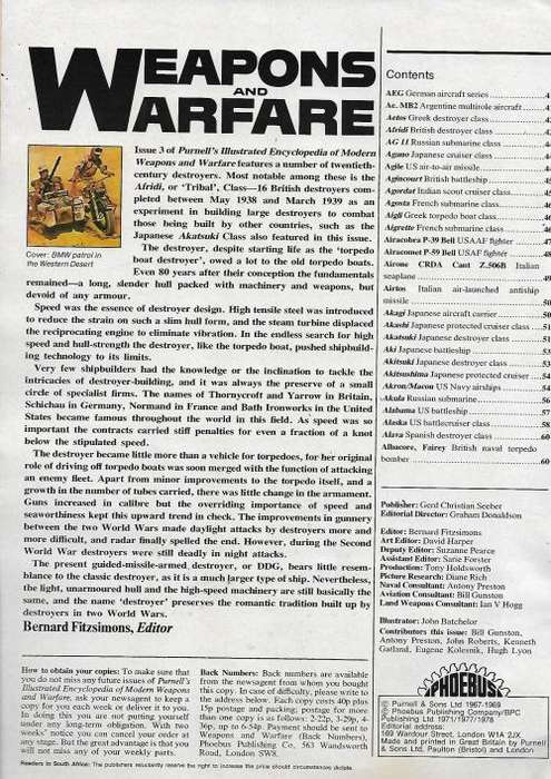 Purnell`s Illustrated Encyclopedia of Modern Weapons and Warfare - Part 3