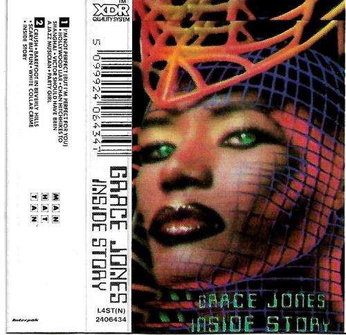 Grace Jones - Inside Story Cassette Tape