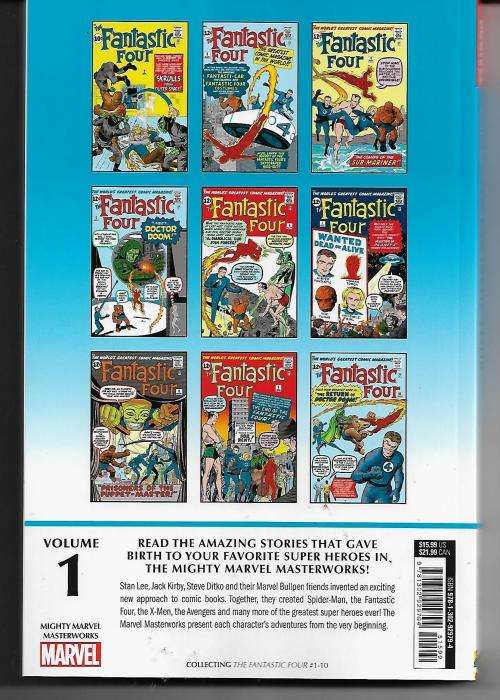 Marvel Masterworks: Fantastic Four - Stan Lee & Jack Kirby